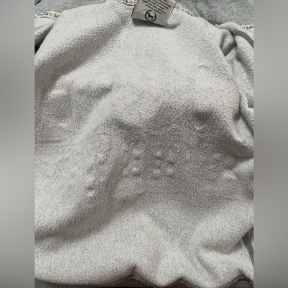 Pink Victoria’s Secret hoodie sweater jacket grey XS - Picture 7 of 10